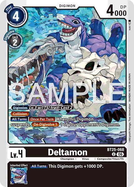 Deltamon [BT25-068] [Dual Revolution] - Destination Retro
