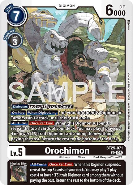 Orochimon [BT25-071] [Dual Revolution] - Destination Retro