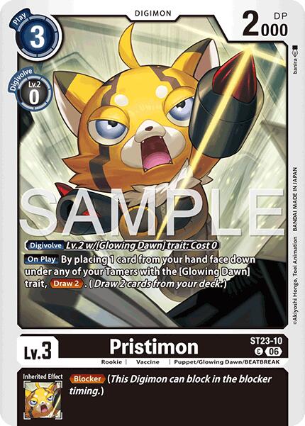 Pristimon [ST23-10] [Starter Deck: Beatbreak] - Destination Retro