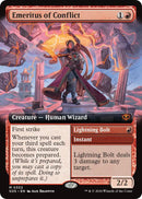 Emeritus of Conflict (Extended Art) [Secrets of Strixhaven] - Destination Retro