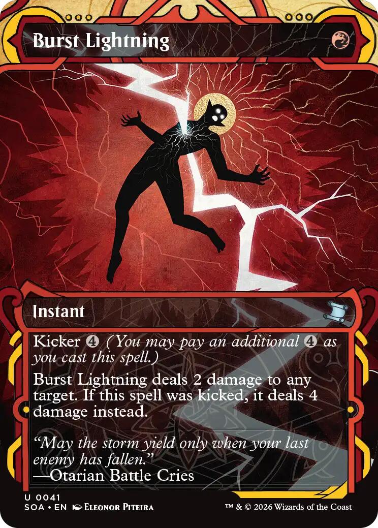 Burst Lightning [Secrets of Strixhaven: Mystical Archive] - Destination Retro