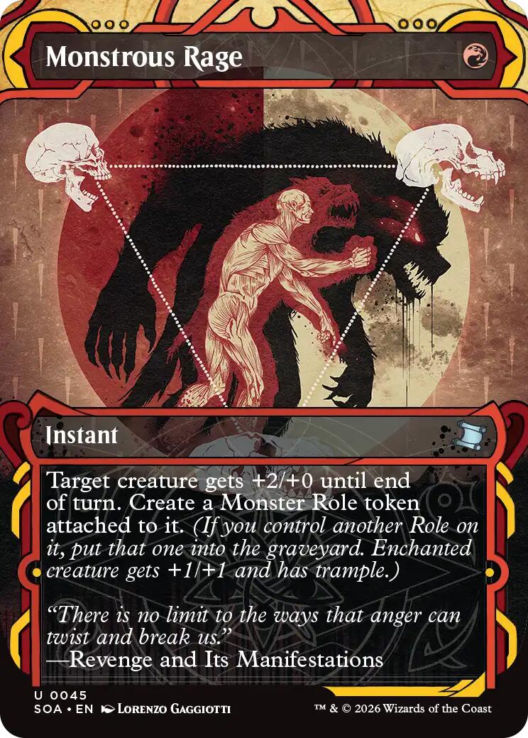 Monstrous Rage [Secrets of Strixhaven: Mystical Archive] - Destination Retro