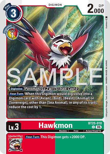 Hawkmon [BT25-010] [Dual Revolution] - Destination Retro