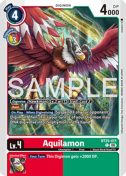 Aquilamon [BT25-011] [Dual Revolution] - Destination Retro