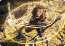 Eager Glyphmage Art Card (Gold-Stamped Signature) [Secrets of Strixhaven Art Series] - Destination Retro