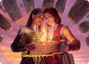 Joined Researchers Art Card (Gold-Stamped Signature) [Secrets of Strixhaven Art Series] - Destination Retro