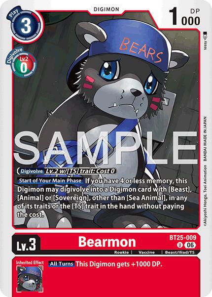 Bearmon [BT25-009] [Dual Revolution] - Destination Retro