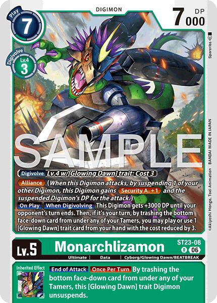 Monarchlizamon [ST23-08] [Starter Deck: Beatbreak] - Destination Retro