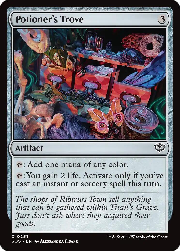 Goblin Glasswright Art Card [Secrets of Strixhaven Art Series] - Destination Retro