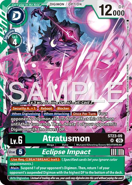 Atratusmon // Eclipse Impact [ST23-09] [Starter Deck: Beatbreak] - Destination Retro