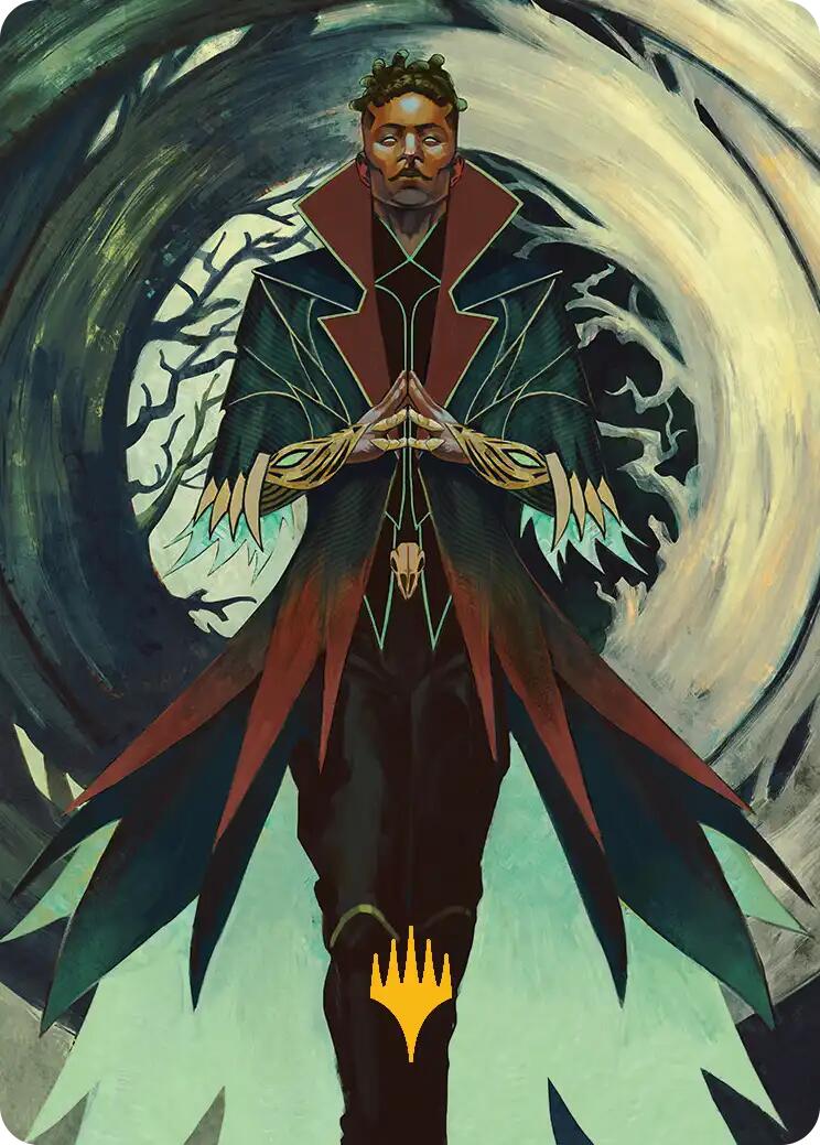 Professor Dellian Fel Art Card (Gold-Stamped Planeswalker Symbol) [Secrets of Strixhaven Art Series] - Destination Retro