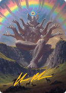 Transcendent Archaic Art Card (Gold-Stamped Signature) [Secrets of Strixhaven Art Series] - Destination Retro