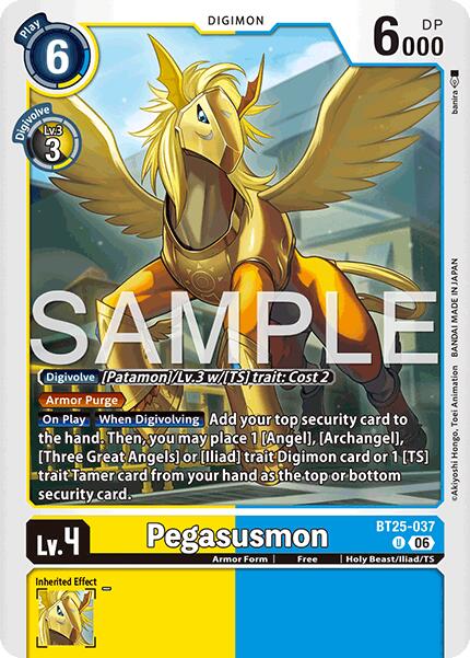 Pegasusmon [BT25-037] [Dual Revolution] - Destination Retro