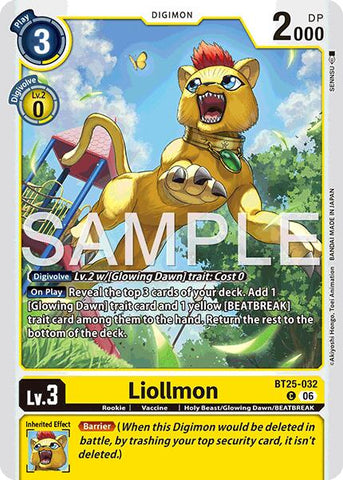 Liollmon [BT25-032] [Dual Revolution]