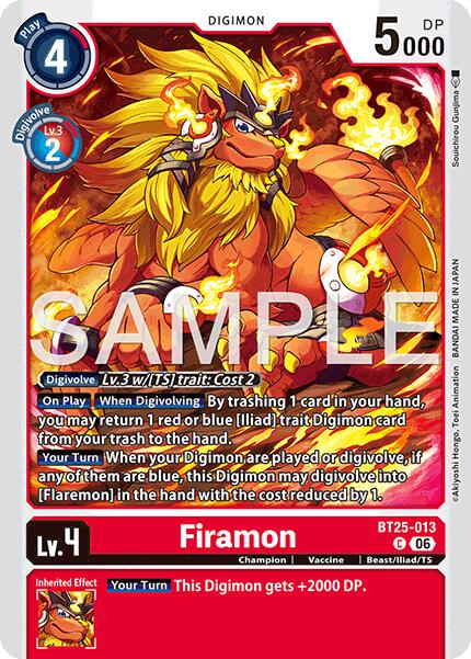 Firamon [BT25-013] [Dual Revolution] - Destination Retro