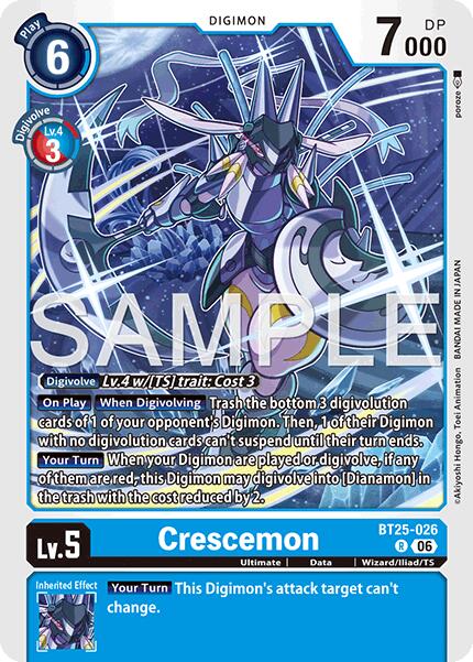 Crescemon [BT25-026] [Dual Revolution] - Destination Retro