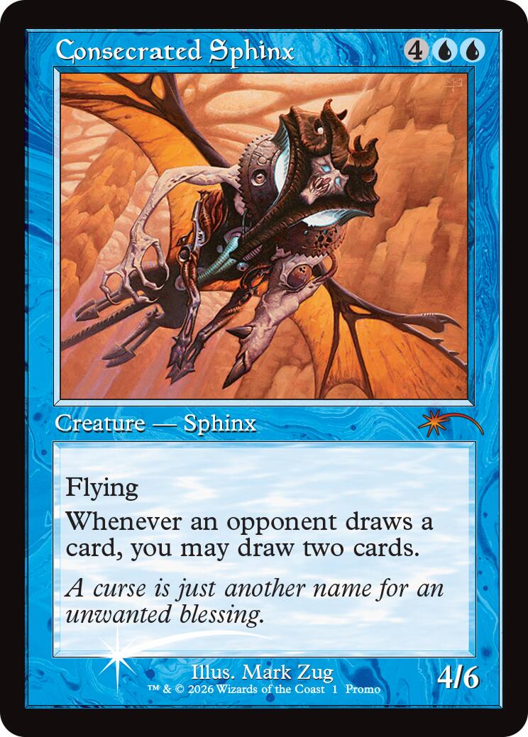Consecrated Sphinx (Retro Frame) [MagicFest 2025] - Destination Retro