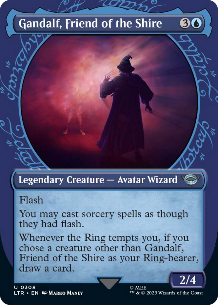 Gandalf, Friend of the Shire (Showcase Ring Frame) [The Lord of the Rings: Tales of Middle-Earth] - Destination Retro
