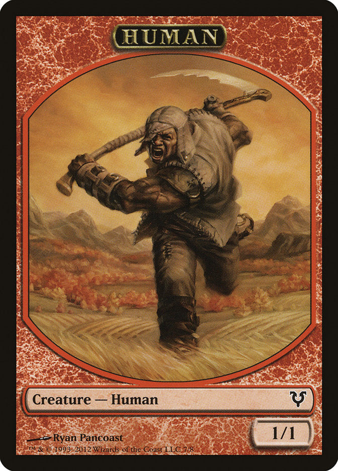 Human Token (7/8) [Avacyn Restored Tokens] - Destination Retro
