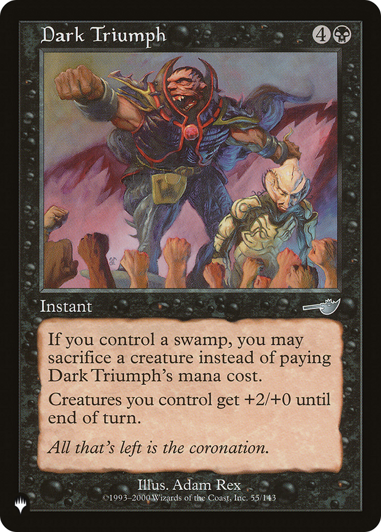 Dark Triumph [The List] - Destination Retro