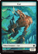 Cat (0001) // Cat (0002) Doubled-Sided Token [Foundations Tokens] - Destination Retro