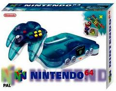 Nintendo 64 Clear Blue - PAL Nintendo 64 - Destination Retro