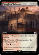 Temple of Triumph (Extended Art) (Surge Foil) [Fallout] - Destination Retro