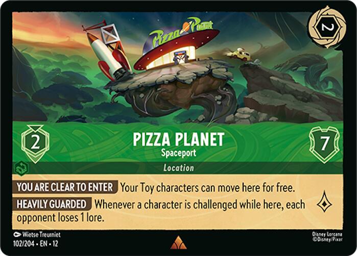 Pizza Planet - Spaceport (102/204) [Wilds Unknown] - Destination Retro
