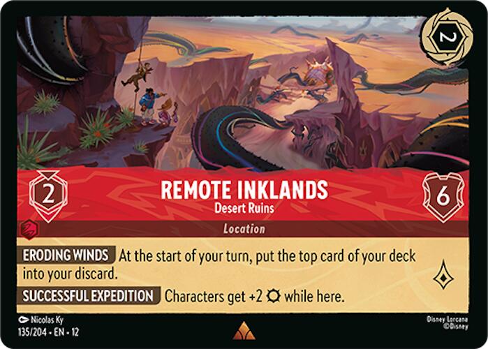 Remote Inklands - Desert Ruins (135/204) [Wilds Unknown] - Destination Retro