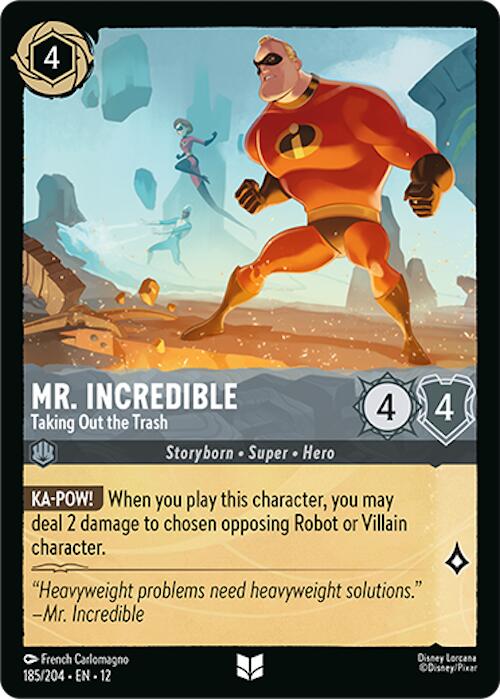 Mr. Incredible - Taking Out the Trash (185/204) [Wilds Unknown] - Destination Retro