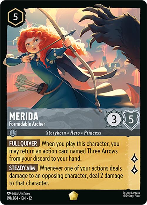 Merida - Formidable Archer (191/204) [Wilds Unknown] - Destination Retro