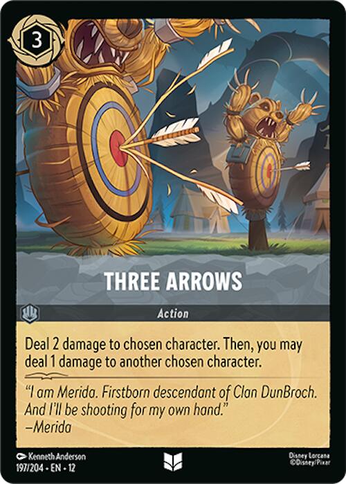 Three Arrows (197/204) [Wilds Unknown] - Destination Retro