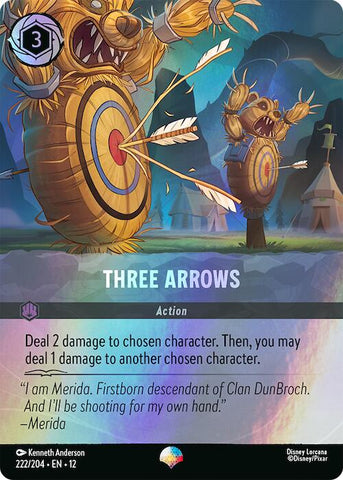Three Arrows (Epic) (222/204) [Wilds Unknown] - Destination Retro