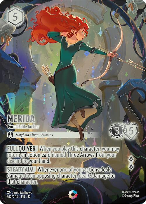 Merida - Formidable Archer (Iconic) (242/204) [Wilds Unknown] - Destination Retro