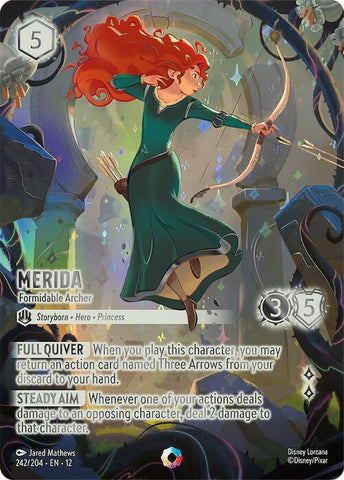 Merida - Formidable Archer (Iconic) (242/204) [Wilds Unknown] - Destination Retro