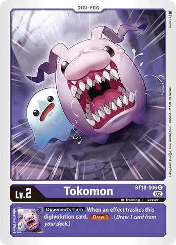 Tokomon [BT10-006] [Xros Encounter] - Destination Retro