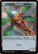 Thopter // Fractal (0004) Double-Sided Token [Secrets of Strixhaven Commander Tokens] - Destination Retro
