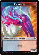 Dragon Illusion // Elemental (0002) Double-Sided Token [Secrets of Strixhaven Commander Tokens] - Destination Retro
