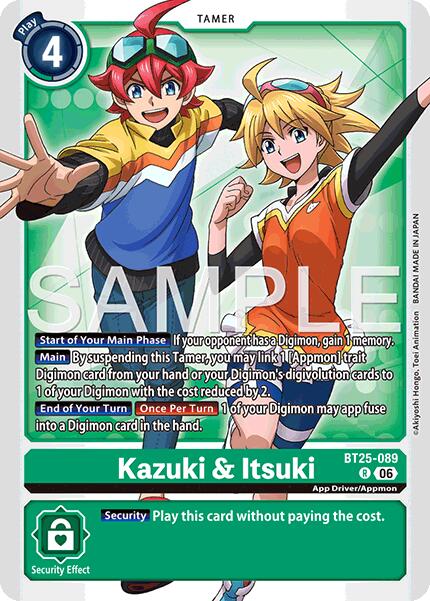 Kazuki & Itsuki [BT25-089] [Dual Revolution] - Destination Retro