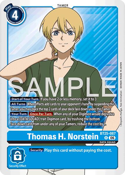 Thomas H. Norstein [BT25-087] [Dual Revolution] - Destination Retro