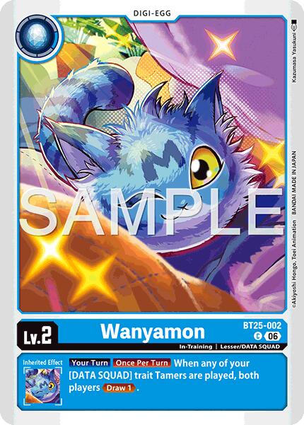 Wanyamon [BT25-002] [Dual Revolution] - Destination Retro