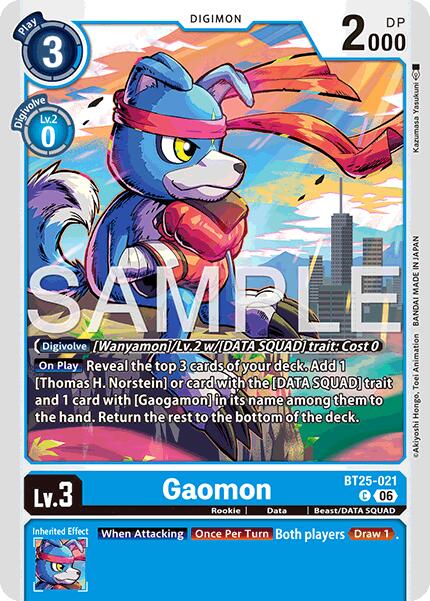 Gaomon [BT25-021] [Dual Revolution] - Destination Retro