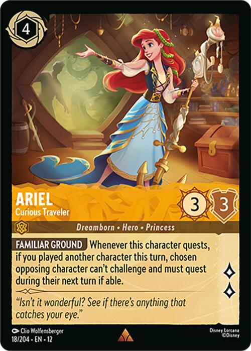 Ariel - Curious Traveler (18/204) [Wilds Unknown] - Destination Retro