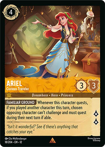 Ariel - Curious Traveler (18/204) [Wilds Unknown] - Destination Retro