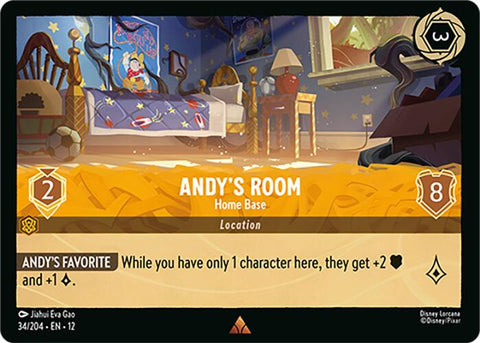 Andy's Room - Home Base (34/204) [Wilds Unknown] - Destination Retro