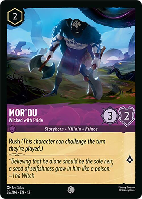 Mor'du - Wicked with Pride (35/204) [Wilds Unknown] - Destination Retro