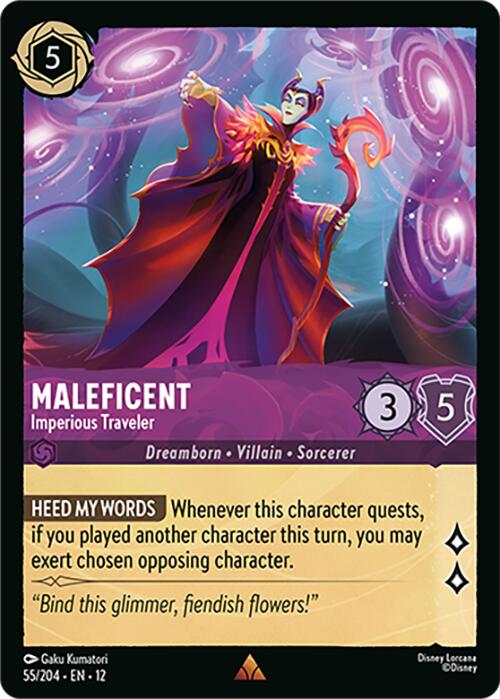 Maleficent - Imperious Traveler (55/204) [Wilds Unknown] - Destination Retro