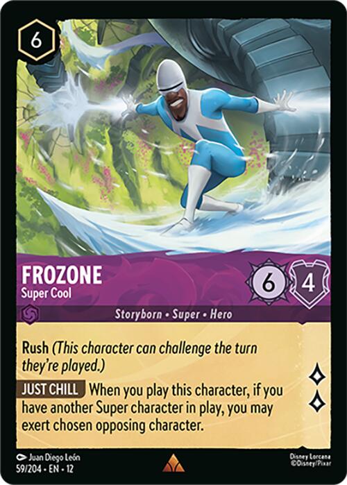 Frozone - Super Cool (59/204) [Wilds Unknown] - Destination Retro