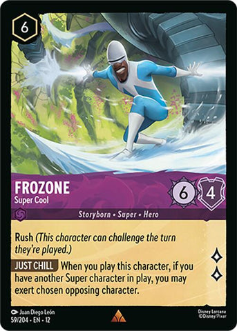 Frozone - Super Cool (59/204) [Wilds Unknown] - Destination Retro