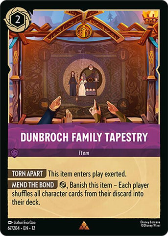 DunBroch Family Tapestry (67/204) [Wilds Unknown] - Destination Retro